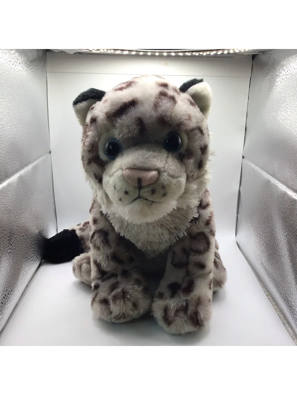 Wild Republic Snow Leopard Cub Stuffed Animal 12